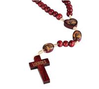 Palais du Rosaire Rosario corda San Michele con paters immagini e croce di Lourdes - Rosario corda - Culto cristiano in corda, corda