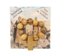 Palais du Rosaire Rosario decennio in legno di ulivo di Gerusalemme - Rosario decennio - Culto cristiano in legno d'ulivo, Legno