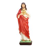 Palais du Rosaire Statua del Sacro Cuore di Gesù di 50 cm in resina - Statua di Santi - Culto cristiano in