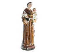 Palais du Rosaire Statua di Sant'Antonio, 20 cm, in resina, statua di Sant'Antonio, culto cristiano in resina