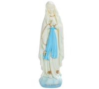 Palais du Rosaire Statua Vergine Maria Luminosa in Resina 20 cm - Statua Vergine Maria - Culto Cristiano in Plastica