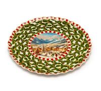 Palais Royal art. 1025402 piatto grande rotondo 33cm decoro Natalizio