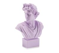 PALAIS ROYAL Busto Scultura Figura Apollo Viola 35cm Resina