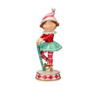 PALAIS ROYAL Elfo di Natale Donna Decorazione Natalizia 28cm Resina