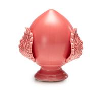 PALAIS ROYAL Pumo Pomo Pugliese Decorazione 12cm Rosa Ceramica