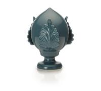 PALAIS ROYAL Pumo Pomo Pugliese Decorazione Blu Ottanio 30cm Ceramica