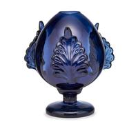 PALAIS ROYAL Pumo Pugliese Vaso in Vetro 25cm Blu