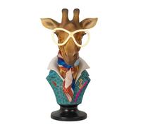 Palais Royal The LED Guys Elisabetta Busto Giraffa con LED 45cm in Resina