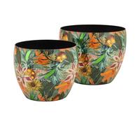 PALAIS ROYAL Vaso Portapiante Piccolo Exotic 14X14cm Metallo
