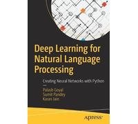 Palash Goyal Sumit Pandey Kar Deep Learning for Natural Language Pro (Tascabile)