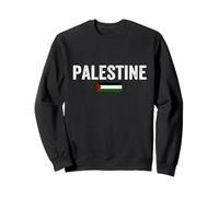 Palastine Flag, Palestinian Love Illustration Graphic Design Felpa