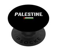 Palastine Flag, Palestinian Love Illustration Graphic Design PopSockets PopGrip Adesivo