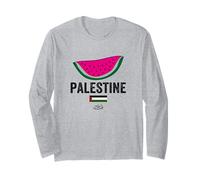 Palastine, I Love Palastine Illustration Graphic Design Maglia a Manica