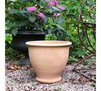 Palatina Werkstatt anfora per giardino e interno - Thymus 30 - Anfora in terracotta resistente all'inverno 30 cm
