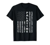 Palatino, Illinois, Bandiera Americana Maglietta
