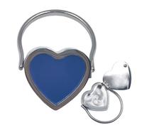 Palaufr Anello balsamo per le labbra, per donne, a forma di cuore, per le dita, con scomparto nascosto, per ritoccare e conservare rapidamente le riserve di emergenza, Siehe Beschreibung, Acrilico