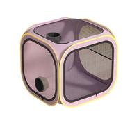 Palaufr Asciugatore Per Cani | Gabbia Toelettatura,Salone Toelettatura Portatile per Animali Domestici con Gabbia Anti-Volante per Cani Gatti