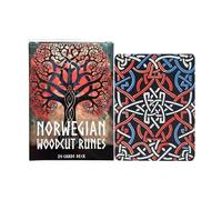 Palaufr Carte tarocchi - 24 pezzi per imparare la divinazione, gioco di società, tema classico, per amici, famiglia, casa, giardino, feste, vacanze, vacanze