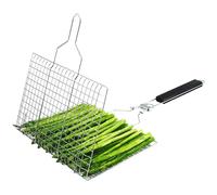 Palaufr Cestino per barbecue per barbecue, accessori per barbecue, pinza per barbecue antiruggine, per campeggio, picnic e attività all'aperto