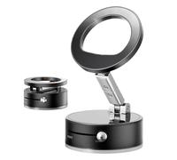 Palaufr Porta Cellulare Magnetico Per Auto - Supporto Veicolare Con Pieghevole,Sostegno Multifunzionale Girevole in Lega di Alluminio per Cellulari e Tablet, Adatto per Auto, Scrivania e Cruscotto