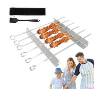 Palaufr Supporto Per Spiedini Da Griglia,Porta Kebab - Cucina In Acciaio Inossidabile Per Barbecue, Grigliate All'aperto E Picnic