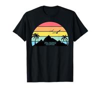 Palawan Filippine Isola Palme Sud-Est Asiatico Souvenir Maglietta