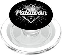 Palawan Souvenir Vintage vacanza retrò isola Filippine PopSockets PopGrip per MagSafe