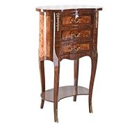Palazzo cat955 - Comò barocco in legno massiccio, 50 cm, colore: Marrone