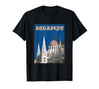 Palazzo del Parlamento Ungheria a Budapest Viaggi europei Maglietta