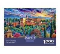 Palazzo dell'Alhambra Puzzle 1000 Pezzi, Jigsaw Puzzle Per Adulti E Ragazzi Dai 14 Anni in Su, Gioco Di Puzzle 70x50cm/1000pcs