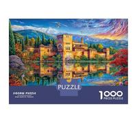 Palazzo dell'Alhambra Puzzle 1000 Pezzi, Jigsaw Puzzle Per Adulti E Ragazzi Dai 14 Anni in Su, Gioco Di Puzzle 70x50cm/1000pcs