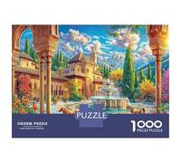 Palazzo dell'Alhambra Puzzle 1000 Pezzi, Jigsaw Puzzle Per Adulti E Ragazzi Dai 14 Anni in Su, Gioco Di Puzzle 52x38cm/1000pcs