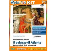 PALAZZO DI ATLANTE BLU VOL1 + ANT COMM (9788857790763) - Libro Scolastico + Kit Scuola con Copertine Rebillo