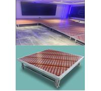 Palco pieghevole portatile | Piattaforma for spettacoli a montaggio rapido for spettacoli scolastici, chiese, postazioni DJ, cerimonie nuziali(59x39.4x11.8in)
