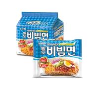 Paldo Bibim Men Confezione da 5 spaghetti coreani con salsa rinfrescante di mela e sesamo - OG ASIA - 650 g