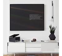 Pale Blue Dot Print Poster Voyager I Looking Back At The Earth Classic Photo Carl Sagan Quote Canvas Painting Wall Art Home Decor 60X90Cm Senza Telaio