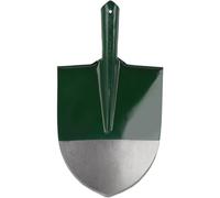 Pale da giardino per scavare, pala da campeggio in acciaio in acciaio di manganese, utensili da giardino a punta rotonda per scavare, campeggio, pala per auto, pale verdi per