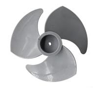 Pale del ventilatore in PVC per ventilatori a turbina da pavimento costruite per gestire una durata prolungata e mantenere l'efficienza aerodinamica (grigio)