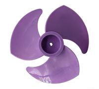 Pale del ventilatore in PVC per ventilatori a turbina da pavimento costruite per gestire una durata prolungata e mantenere l'efficienza aerodinamica (viola)