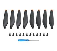 Pale dell'elica a 8 lame per DJI Lito X1/Lito1, accessori colorati per drone in PC, leggeri e stabili, 7,5 x 1,7 x 0,6 cm, 8 pezzi (C)