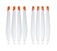 Pale pieghevoli in nylon e carbonio for UAV speciali bianche, compatibili con le pale dell'elica del drone DJI T20P T40 T50, accessori(Half set For T40 T50)