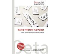Paleo-Hebrew Alphabet: Abjad, Phoenician Alphabet, Hebrew Language