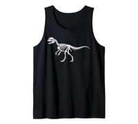 Paleontologia Dinosauro Dilofosauro Scheletro Crestato Canotta