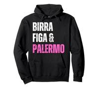 Palermo Birra Figa Divertente Sono Un Uomo Semplice Felpa con Cappuccio