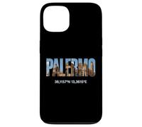 Palermo Italia Luoghi d'interesse Palermitano Coordinate GPS Italia Custodia per iPhone 13