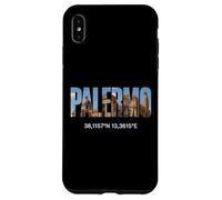 Palermo Italia Luoghi d'interesse Palermitano Coordinate GPS Italia Custodia per iPhone XS Max
