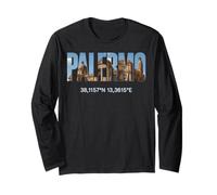 Palermo Italia Luoghi d'interesse Palermitano Coordinate GPS Italia Maglia a Manica