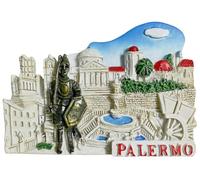 Palermo Sicilia Italia magnete frigorifero souvenir viaggio frigorifero decorazione 3D adesivo magnetico artigianale