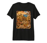 Palermo Siclia, Un Souvenir di Viaggio, Una Idea Regalo, Maglietta Premium
