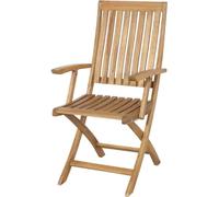 Paleros Sedia Pieghevole Base+ Zona Legno di Acacia FSC -100% Natura Garten